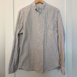 J. Crew Classic Shirt, Plaid (Blue, Maroon, White)